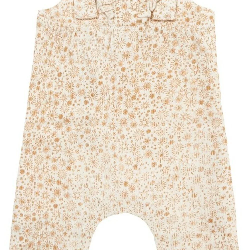 NWT - Organic cute overalls for baby girl​​​​​
